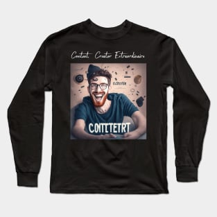 Content Creator Extraordinaire Long Sleeve T-Shirt